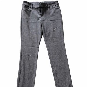 Express Black and White Check Columnist Pants 4L